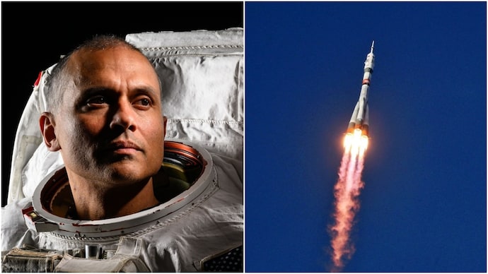 Watch: Moment Indian-origin astronaut Anil Menon launches to space from Russia