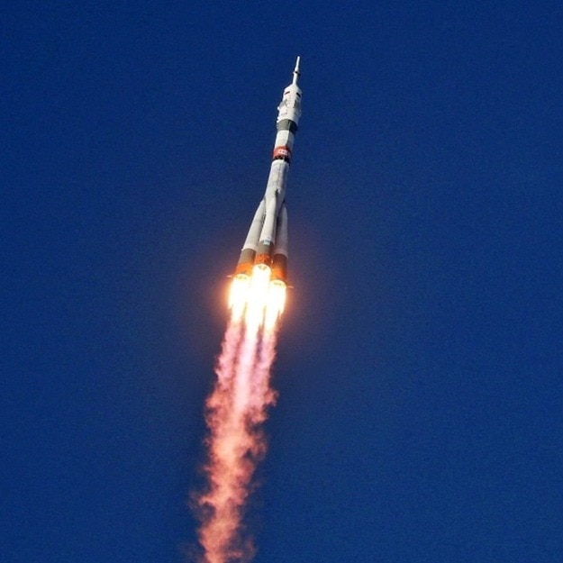 Watch: Moment Indian-origin astronaut Anil Menon launches to space from Russia