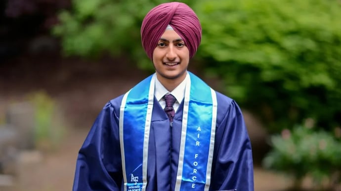 Who is Chirag Veer Singh Sarao? Meet first Keshdhari Sikh at the US Air Force Academy (Image source: American Sikh Council)