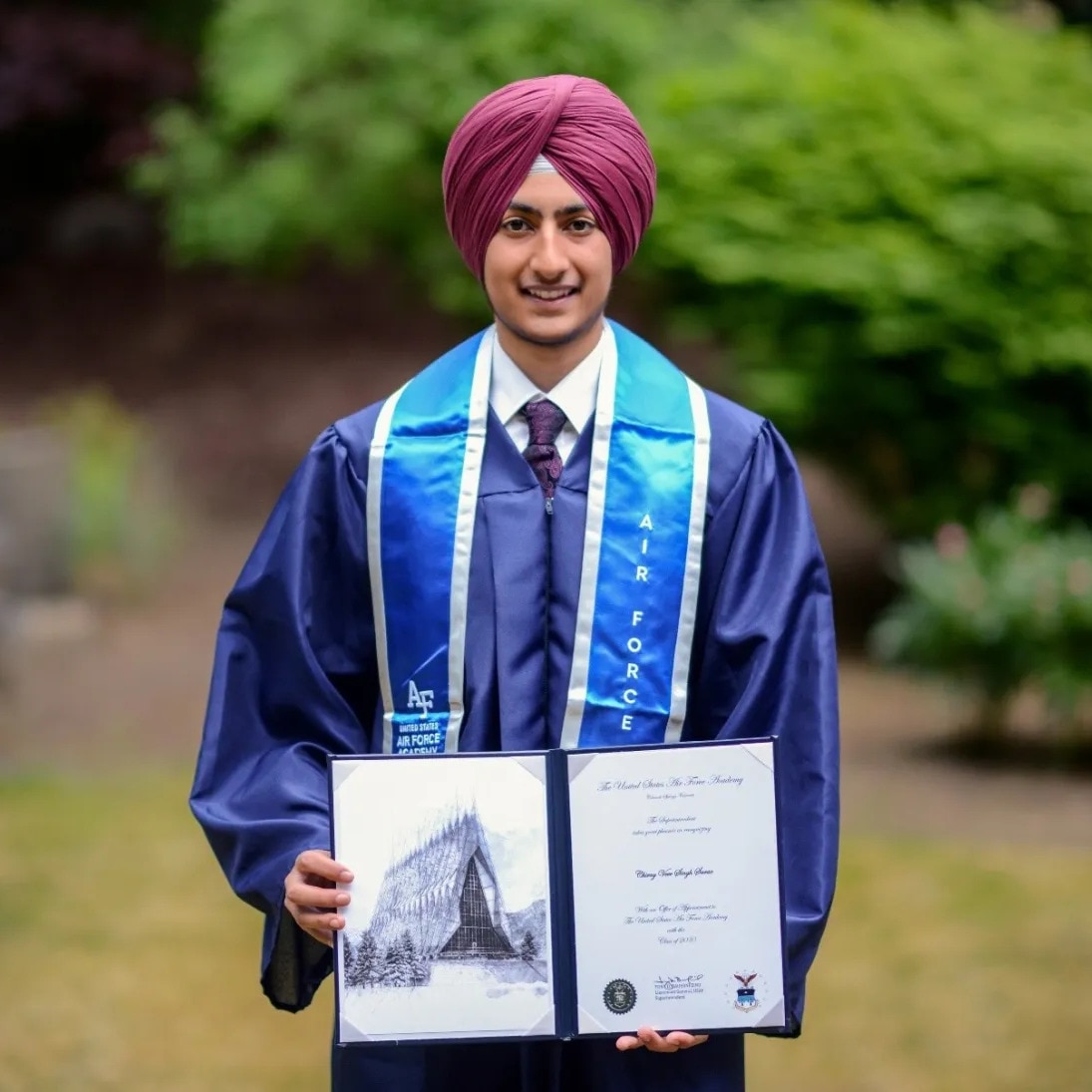Who is Chirag Veer Singh Sarao? Meet first Keshdhari Sikh at the US Air Force Academy