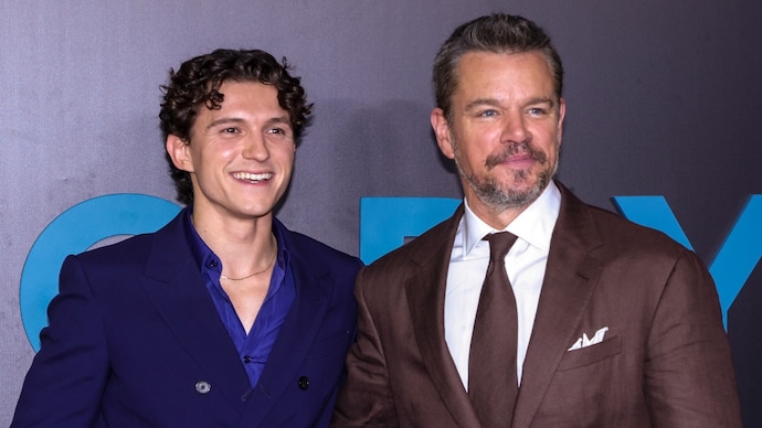 Matt Damon (R) and Tom Holland compared (L) Indian cinema to a real celebration. (Credit: PTI) Why Matt Damon and Tom Holland can’t get over India’s ‘rock concert’ movie culture