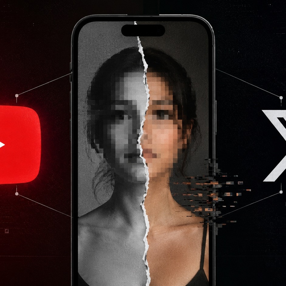 YouTube and X are directing millions of users to nudify apps, says study