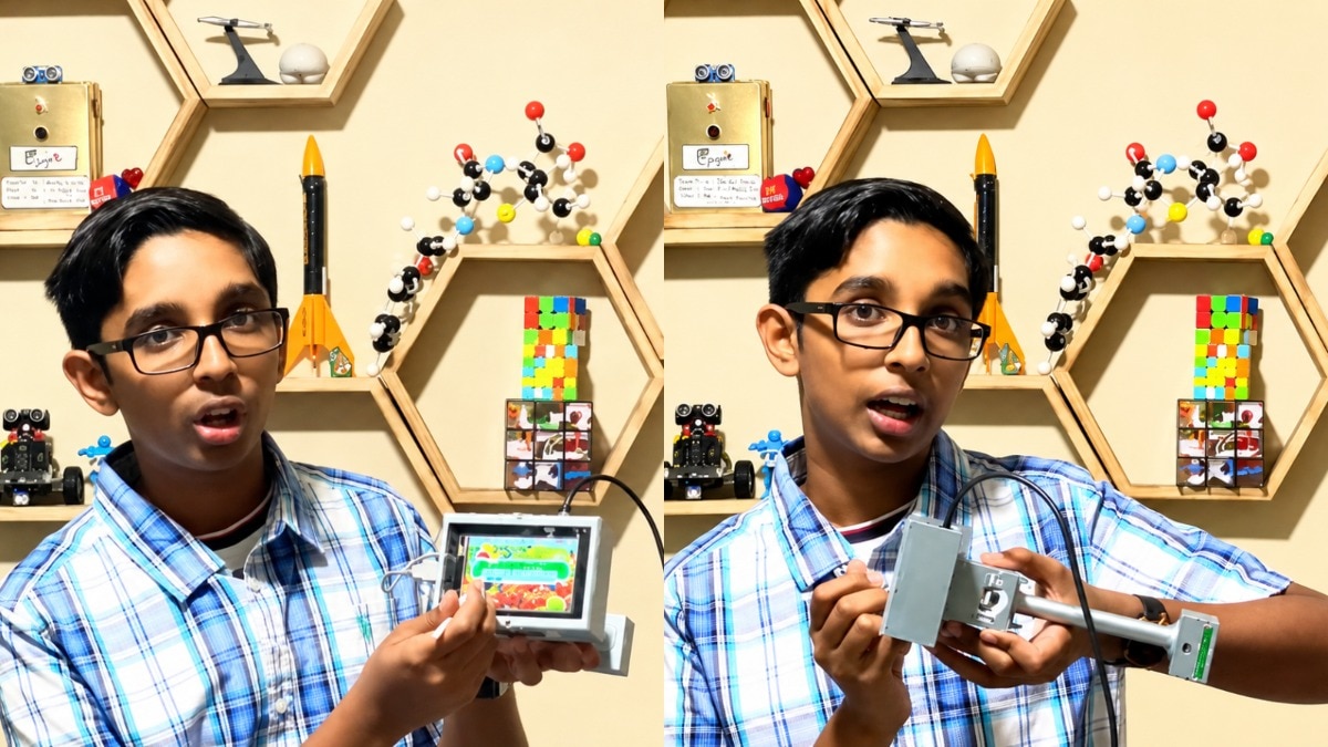 This 13-year-old built an AI device that can detect pesticides on fruits in seconds