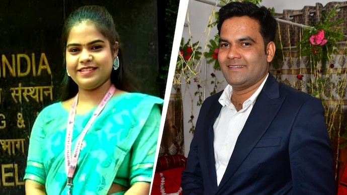 Three-month-pregnant Defence Ministry officer, Naziya Khanam, was found dead at her Dwarka home. A three-month-pregnant Defence Ministry officer, Naziya Khanam, was found dead at her Dwarka home.