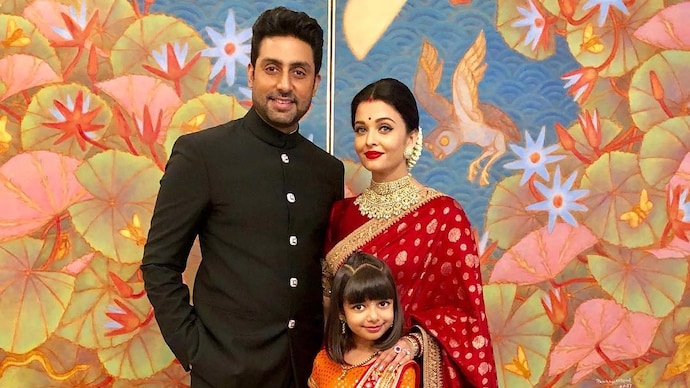 Aishwarya Rai recalls her roka with Abhishek Bachchan. (Credit: Instagram/@aishwaryaraibachchan_arb) Abhishek Bachchan, Aishwarya Rai