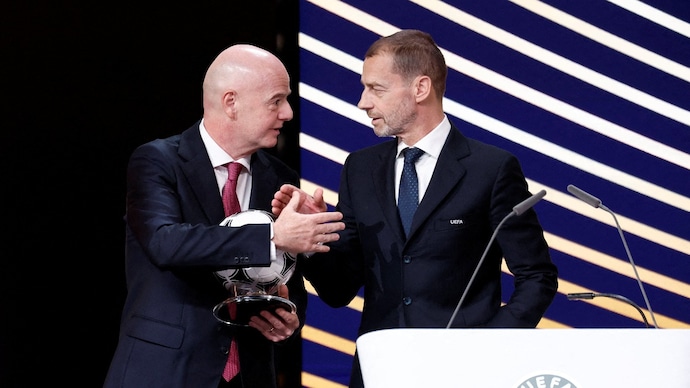 Aleksander Čeferin, Gianni Infantino