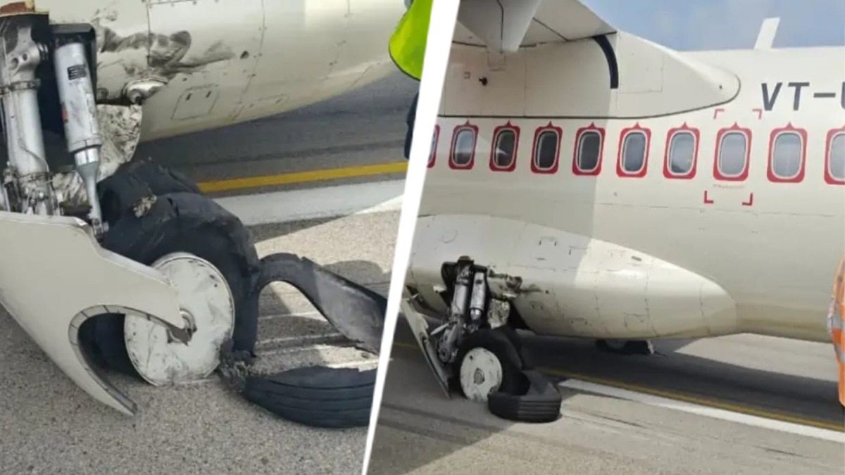 Alliance Air flight suffers tyre burst landing in Bilaspur; 41 evacuated safely
