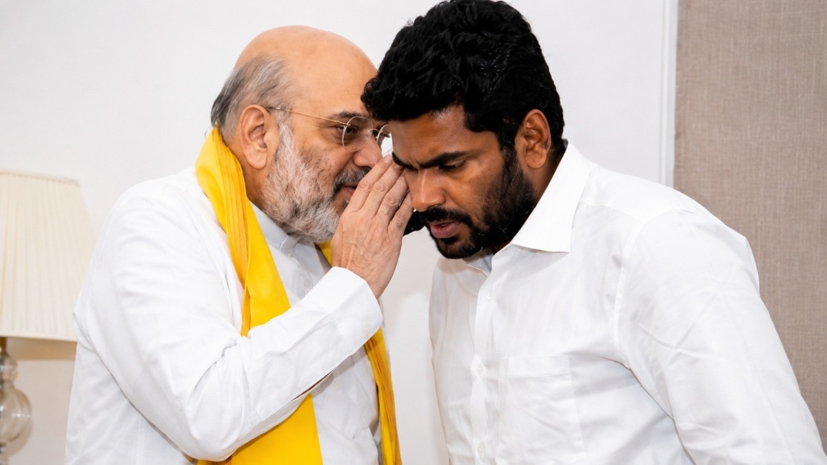 Annamalai reveals what Amit Shah whispered into his ear