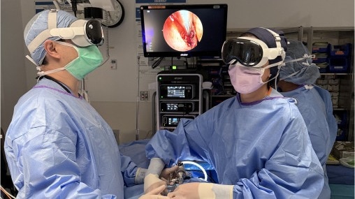 Study finds Apple Vision Pro helps surgeons perform some eye procedures faster