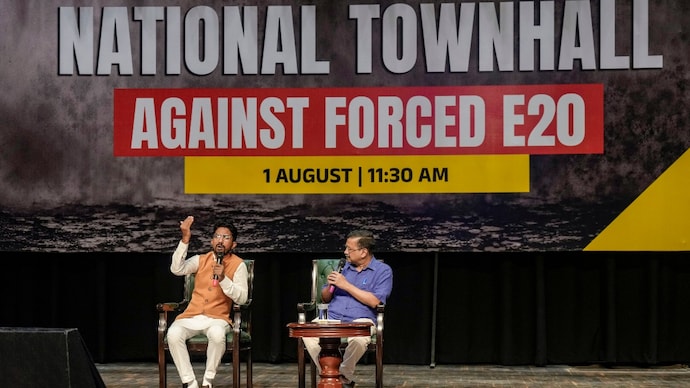 arvind kejriwal e20 campaign tehseen poonawalla house arrest hunger strike ethanol blended petrol india us trade deal nitin gadkari narendra modi residence 7 lok kalyan marg