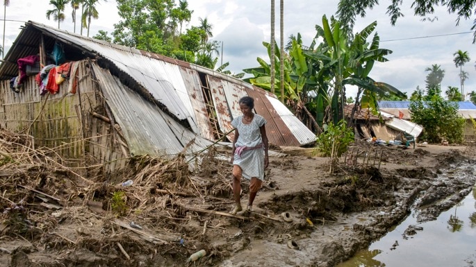 Assam floods death toll hits 100, over 1.3 lakh suffer across seven districts