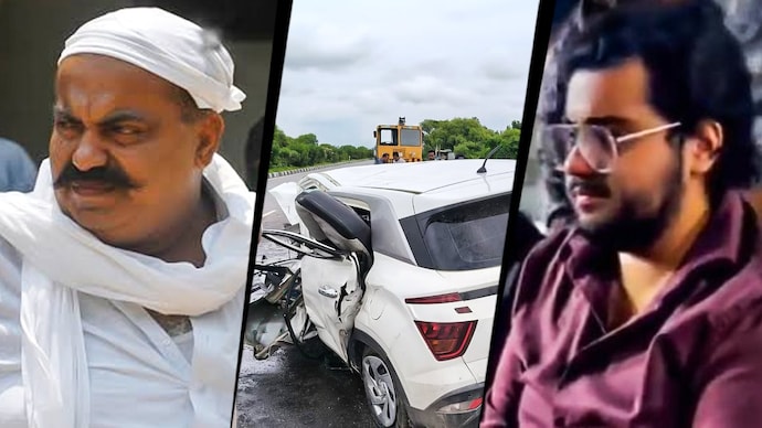 Atiq Ahmed son accident