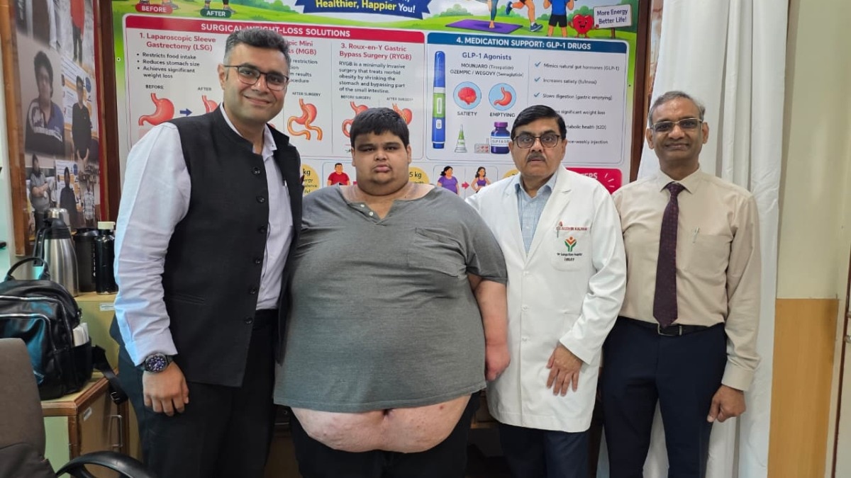 16-Year-Old Weighing 275kg Undergoes Successful Bariatric Surgery at Sir Ganga Ram Hospital