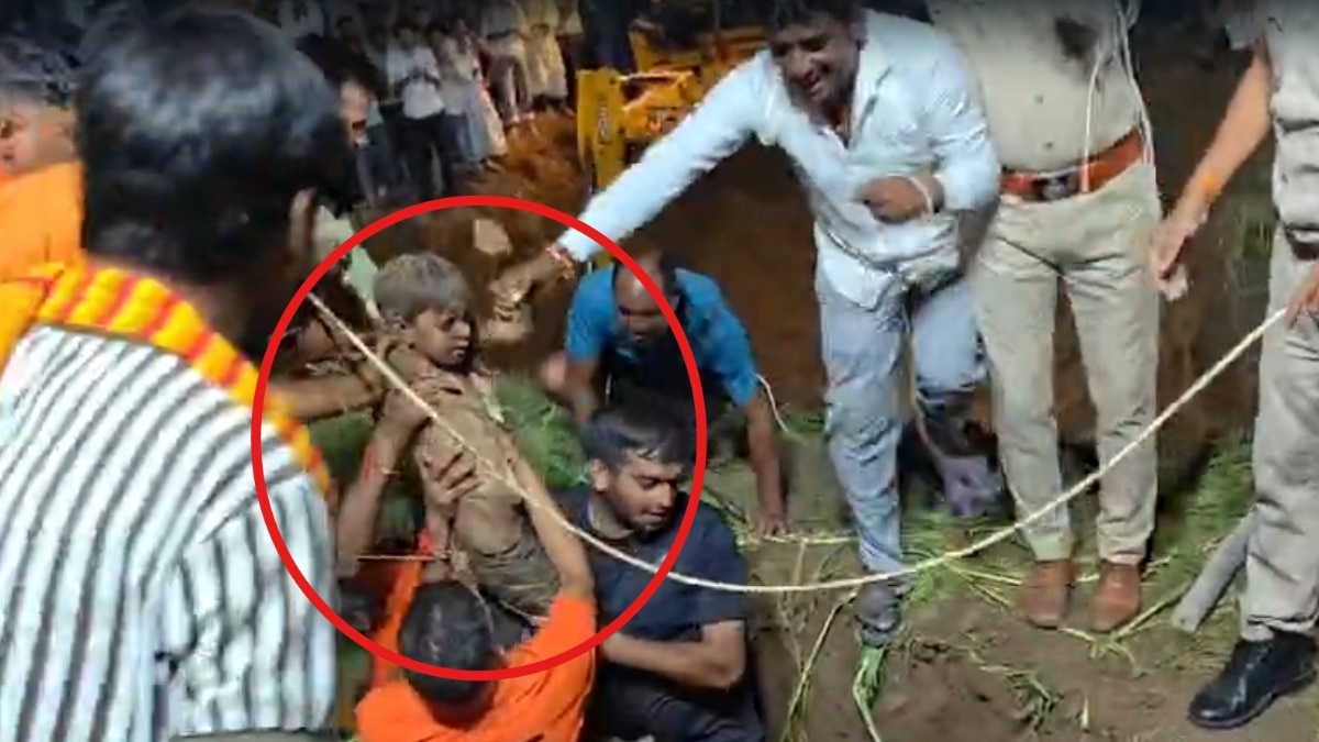 10-year-old Alwar boy chasing kite falls into 55-foot borewell, rescue ops underway