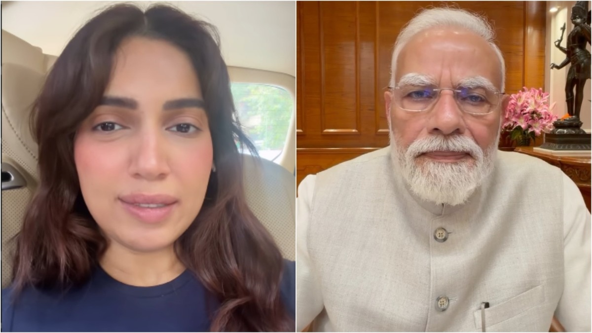 भूमी पेडनेकर ने मोदी के विरोधी नारों को लेकर युवा को चेतावनी दी, इंटरनेट पर तीखा बहस
