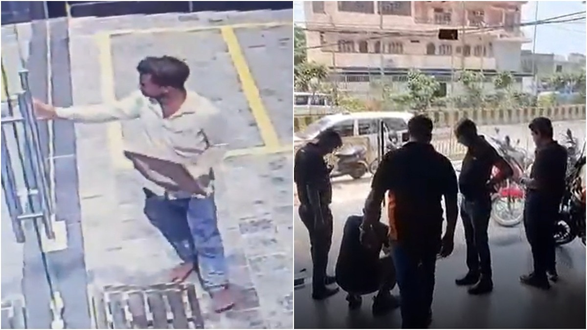 Varanasi thief rides away with Rs 4 lakh bike after coffee, shower and dance