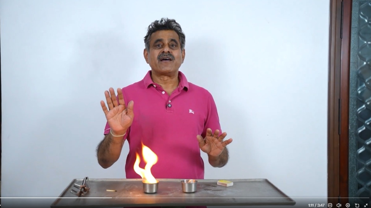 BJP Engineer MP Demonstrates E20 Petrol Benefits via External Combustion