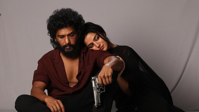 Lokesh Kanagaraj and Wamiqa Gabbi in DC.