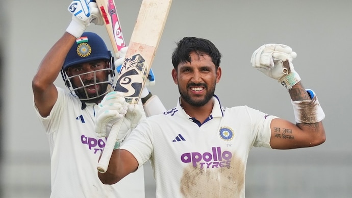 Dhruv Jurel's hundred gives India command over Sri Lanka in 2nd Test (AP Photo) Dhruv Jurel, SL vs IND