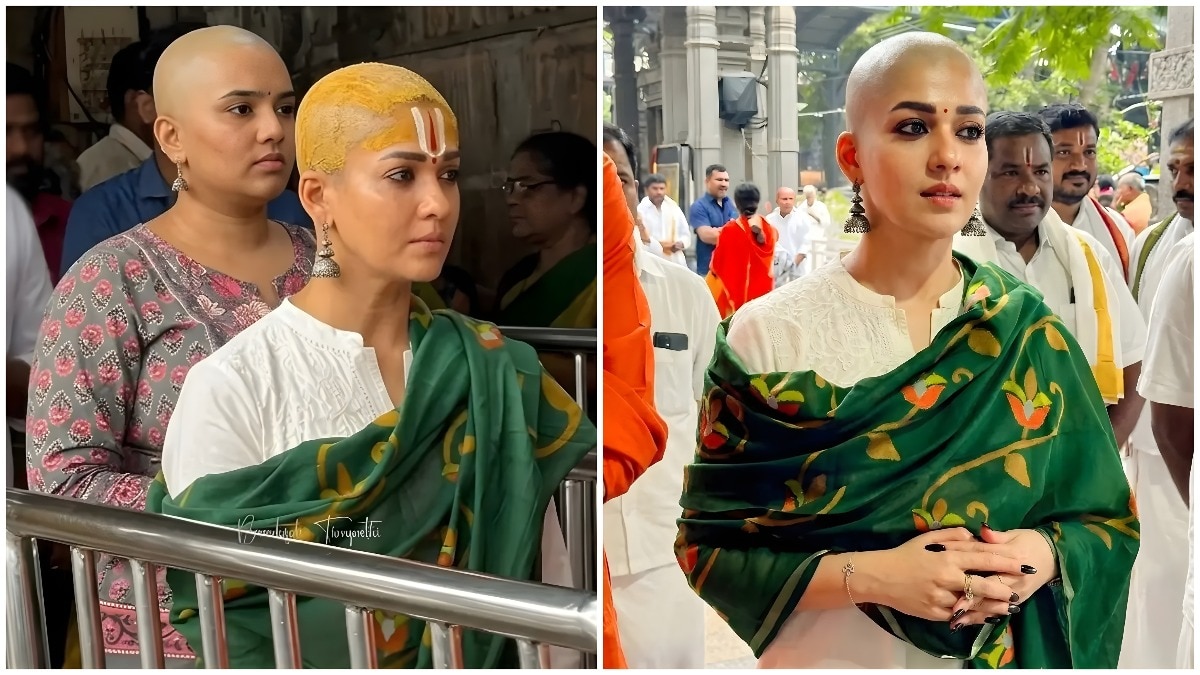 Fact Check: Did Nayanthara Shave Her Head for Tirumala Visit Ahead of Toxic Release?