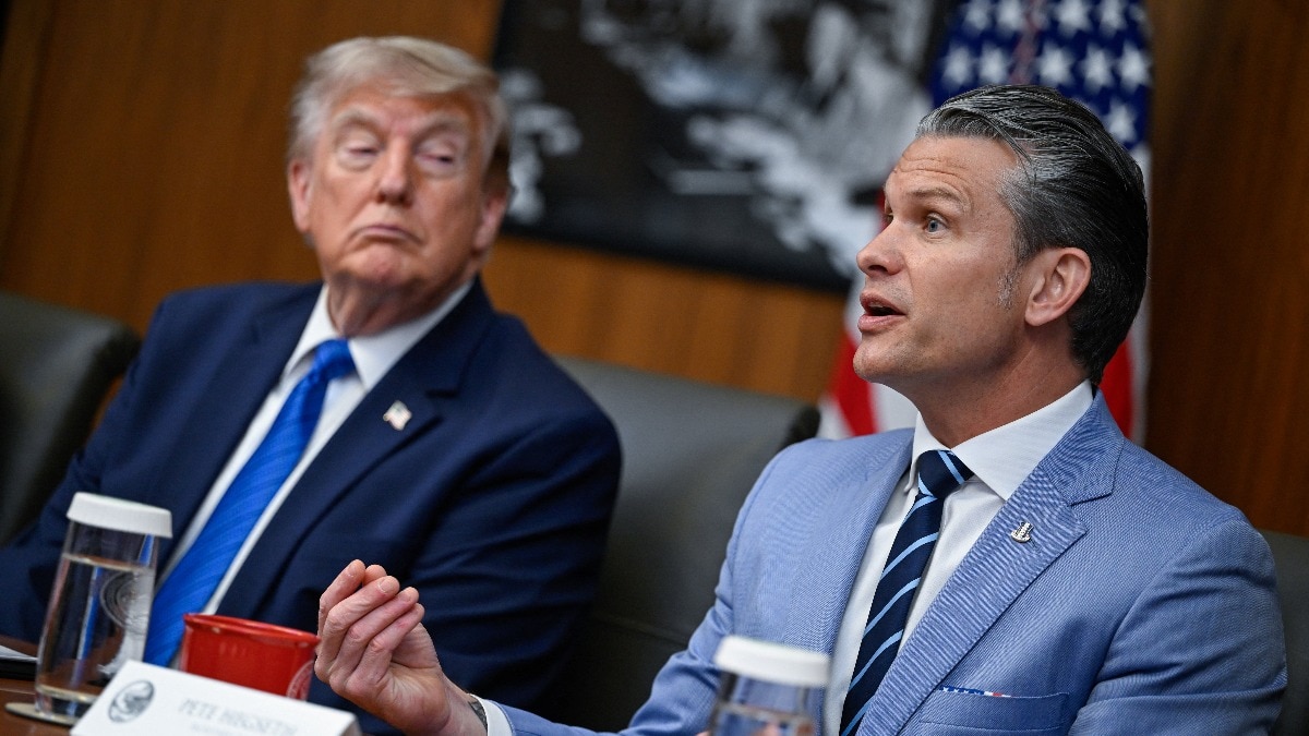 Happy with Pete: Trump rejects reported clash with Hegseth over Iran war munitions