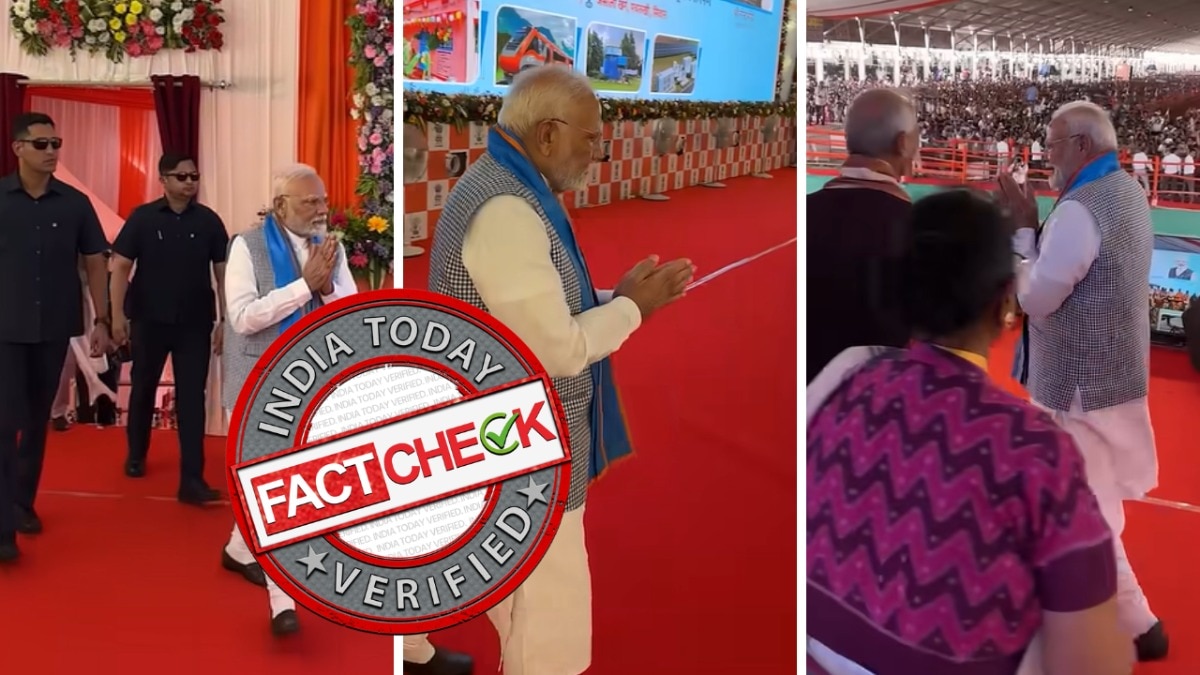Fact Check: Viral Video Claiming PM Modi Disrespected National Anthem is Fabricated