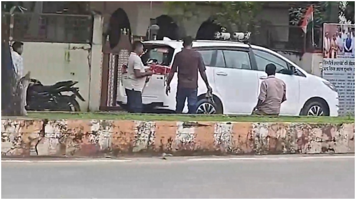 Video shows fire brigade used to wash BJP MLA’s private car in Singrauli