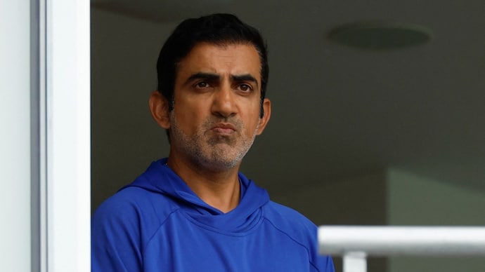 Gautam Gambhir addressed the media ahead of the 2nd Test in Colombo. (Image: Reuters) Gautam Gambhir