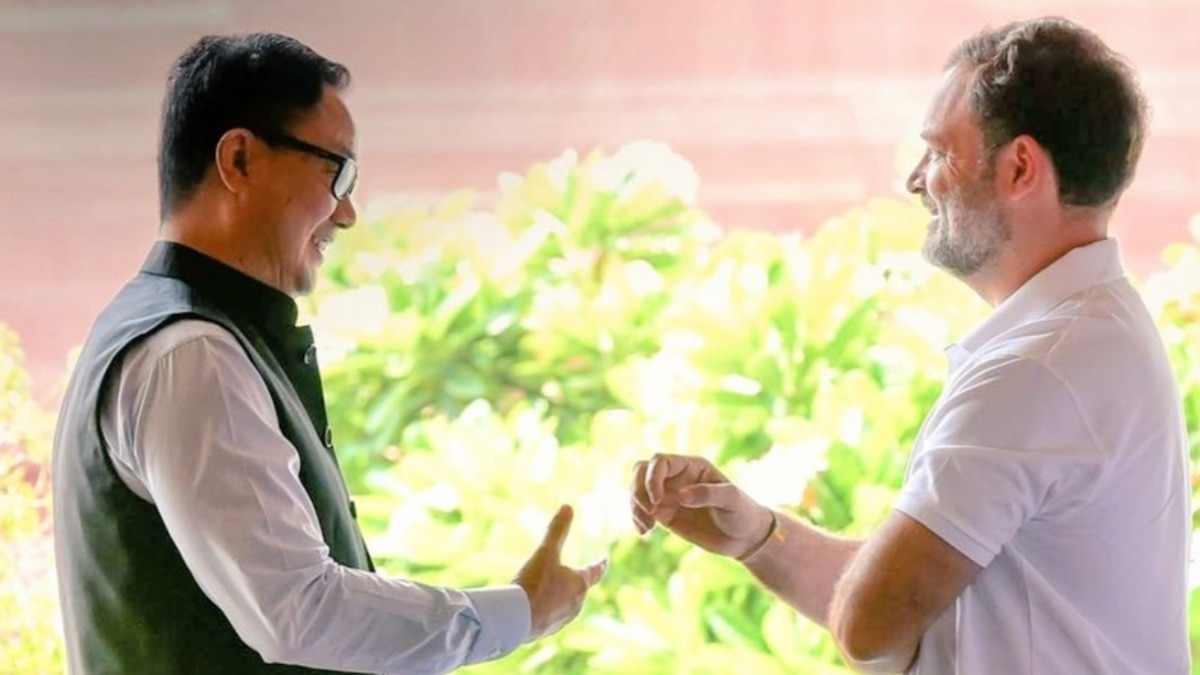 Has Gen Z Unrest Forced a Softened Stance? Rijiju Approaches Rahul Gandhi on Key Bills