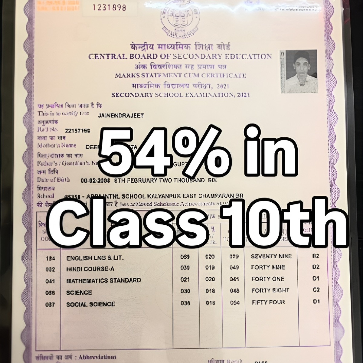 From 54% in Class 10 to IIT Bombay CSE: How an average student cracked JEE