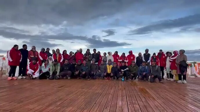 A group of 31 Hyderabad pilgrims, including former DRDO chief G Satheesh Reddy, escaped the flash flood on the Nepal-Tibet border. Hyderabad pilgrims