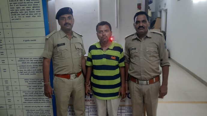During questioning, police said, the accused admitted to misbehaving with a female student on the IIM campus. (Credits: Brijesh Doshi) IIM Ahmedabad Accused