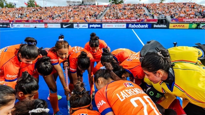 India can still make it to the semifinals of the Women's Hockey World Cup. (Image: Hockey India) India at Women's Hockey World Cup 2026
