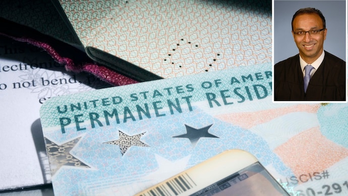 Indian-origin Judge Amit Mehta found that the Trump Administration’s 75-country green card freeze violated visa rules. (Image: Getty/Wikimedia)