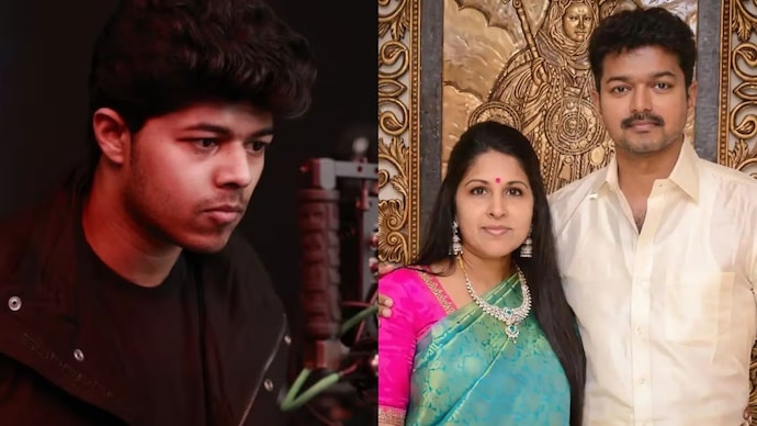 Jason Sanjay, Sankgeetha and Vijay