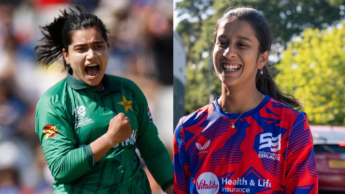 Jemimah Rodrigues embraces Fatima Sana during The Hundred as video trends