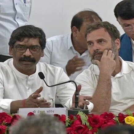 jharkhand cm hemant soren, Rahul Gandhi jharkhand cm hemant soren, Rahul Gandhi