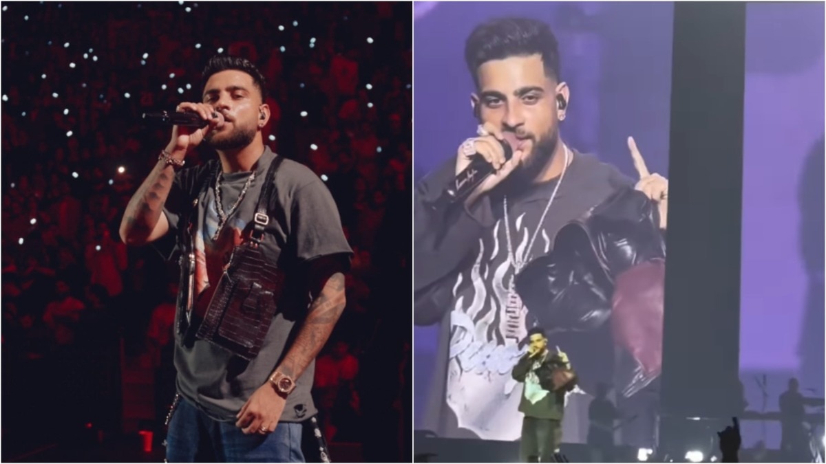 Karan Aujla confronts fan for throwing jacket on stage during Australia concert