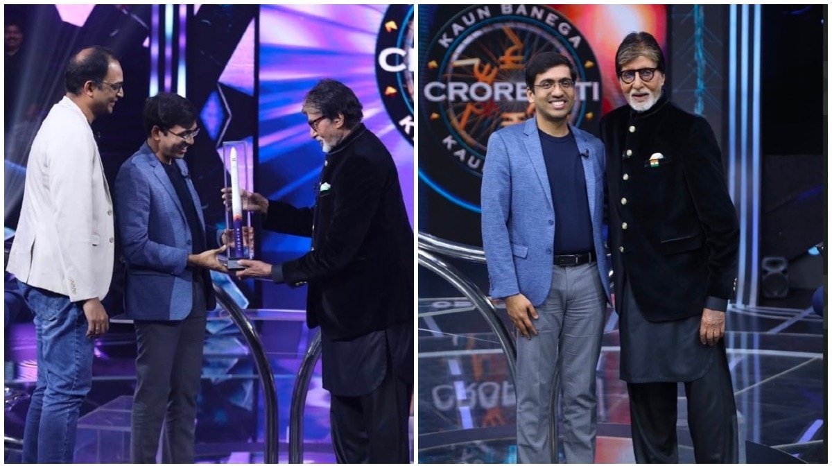Skyroot founders appear on KBC alongside Amitabh Bachchan