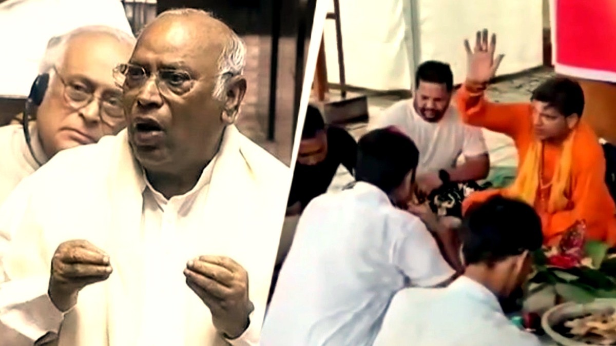 Parliament erupts over 'shuddhikaran' event after Kharge rally, Nadda reacts