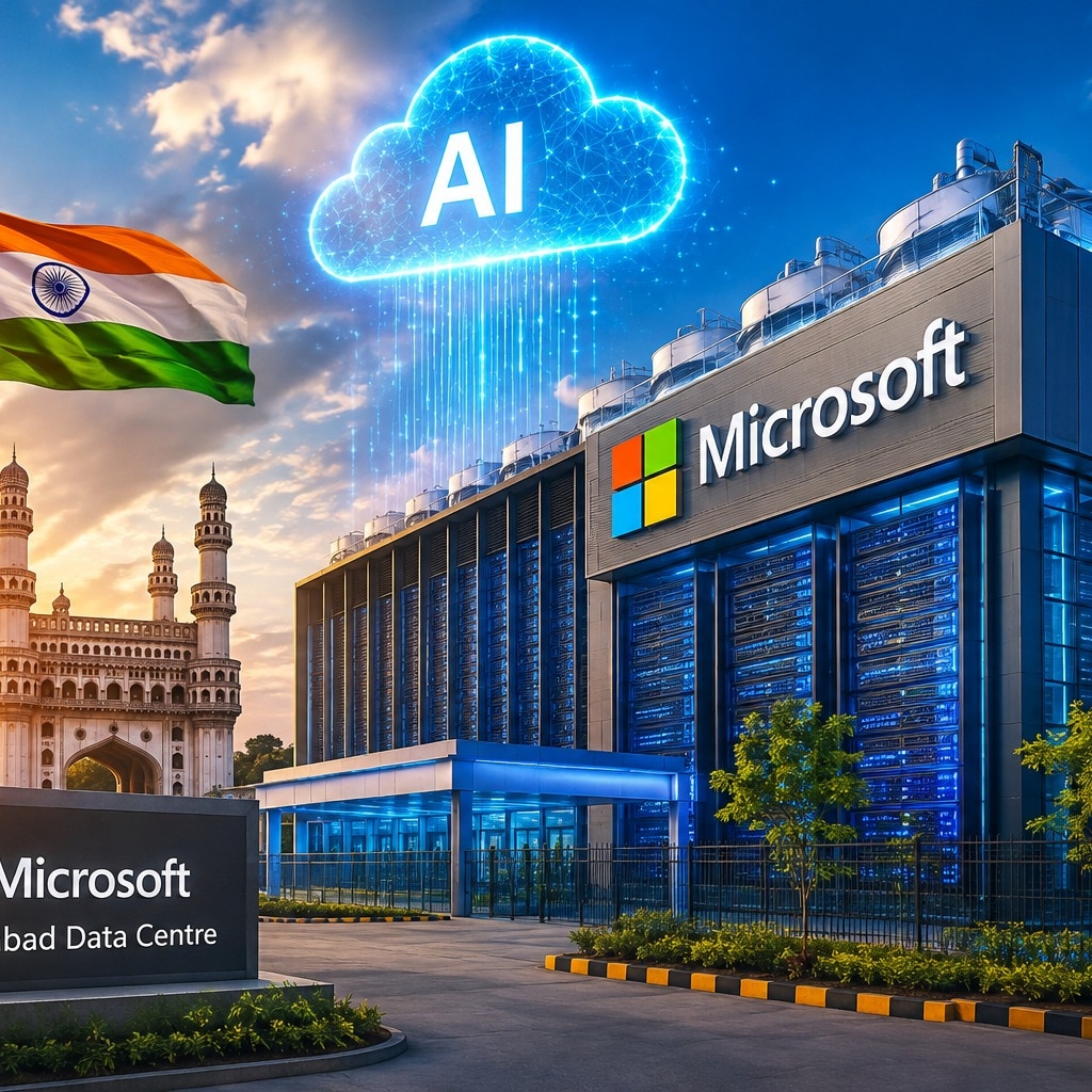 Microsoft opens giant data centre in Hyderabad, takes AI battle to Google
