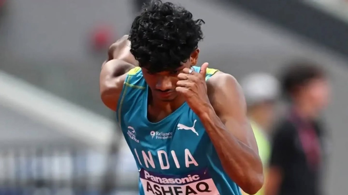 Ashfaq rewrites Indian U20 400m national record at World Athletics