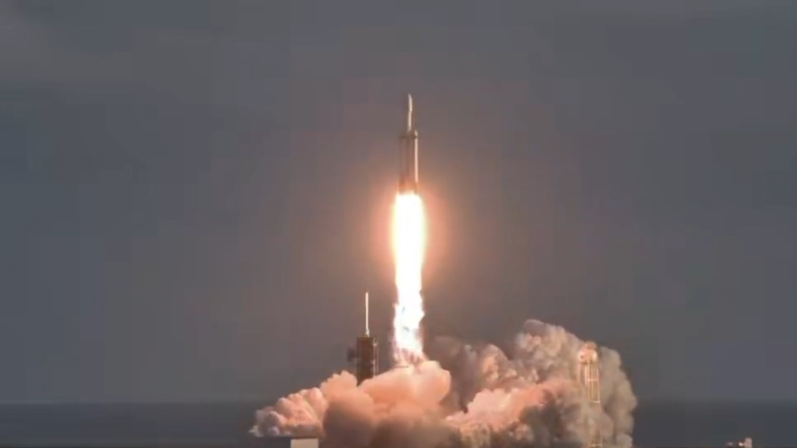 NASA launches Nancy Grace Roman Space Telescope on SpaceX Falcon Heavy