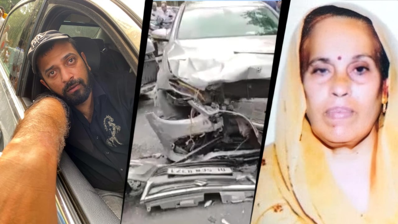 Haryana cop's son driving Mercedes crashes head-on into car, kills passer-by