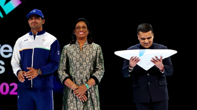 Neeraj Chopra, PT Usha, Harsh Sanghavi