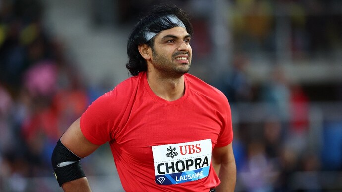 Neeraj got set for his Asian Games title defence with a fine performance (Courtesy: Reuters) Neeraj Chopra