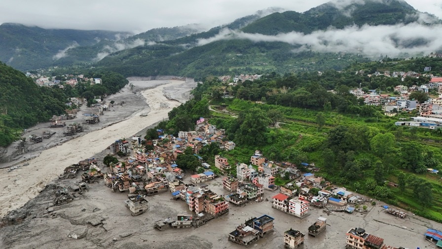 Nepal flags China warning gap after Tibet glacier flood kills over 500