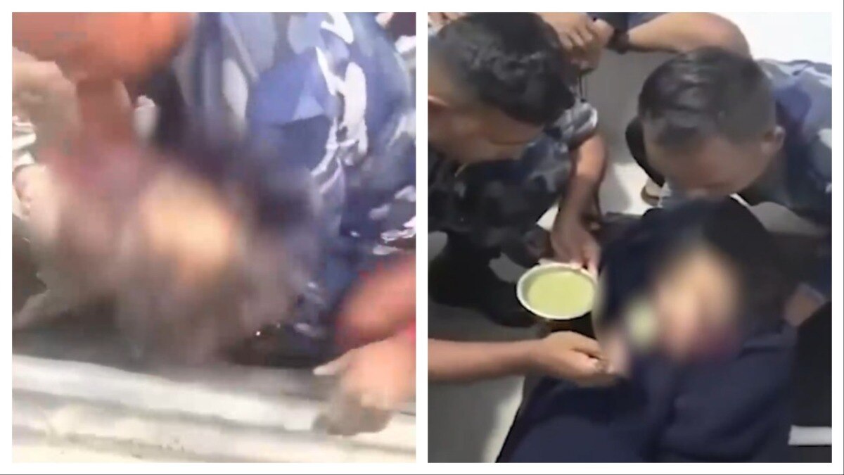Six-year-old girl buried under debris for 3 days survives Nepal flood devastation; rescue video shows Armed Police Force digging her out