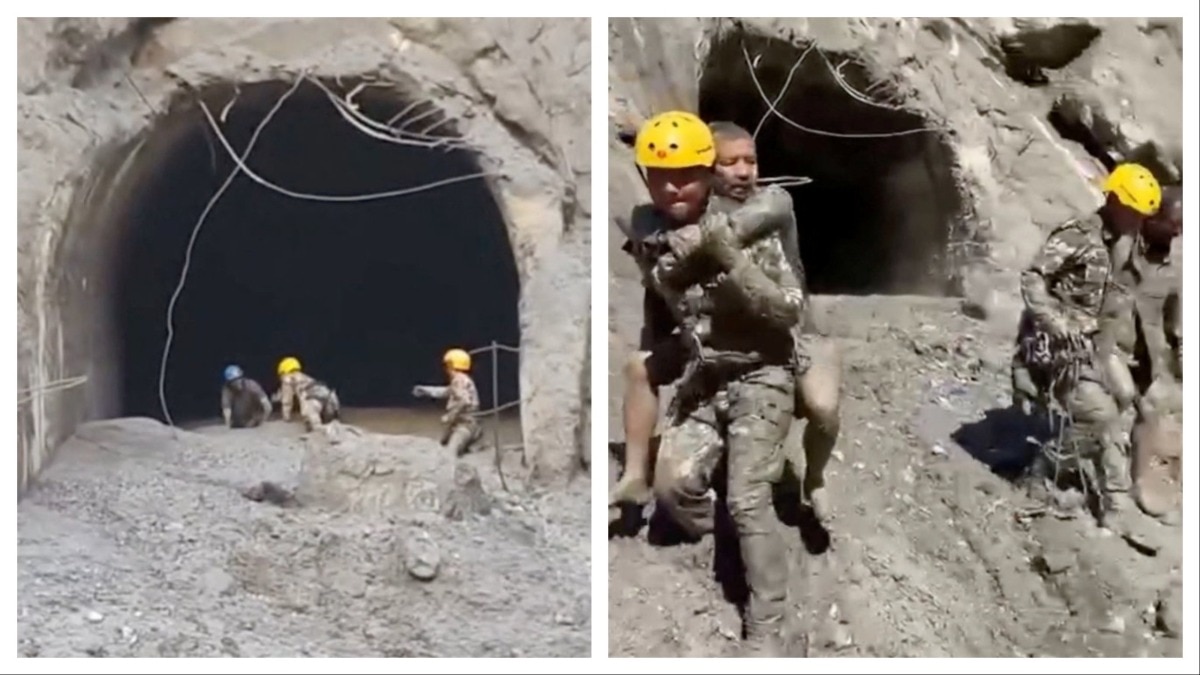 Indian rescue team reaches flood-hit Nepal to hunt for trapped workers in tunnels