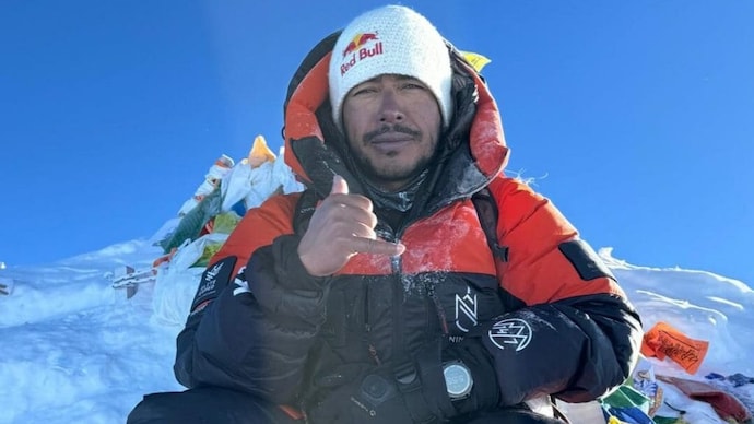 Nepalese mountaineer Nirmal Purja